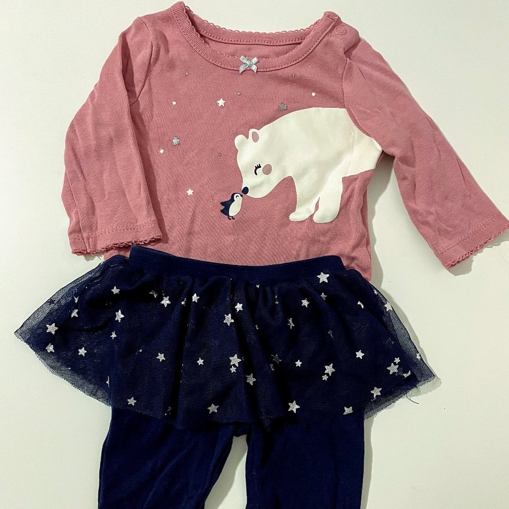 CARTER'S baby girl set with tutu